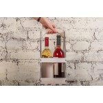 Drink Caddy Factory - JUNJI Wooden Drink Caddy for Wine Bottles Glasses Carton Packed