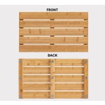 Bamboo Bath Mats Factory - JUNJI Solid Bamboo Mats Non Slip Wooden for Sauna Shower