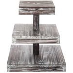 蛋糕架厂家-甜点服务托盘3层多功能木蛋糕架