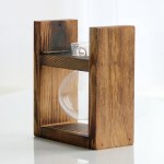 水培架厂家-JUNJI木制水培植物架家居花园装饰