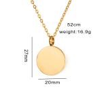 宠物骨灰瓮项链生产商-可开启圆形不锈钢