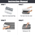 狗矫形床供应商-记忆海绵可拆洗罩