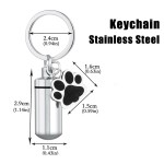 宠物骨灰钥匙扣生产商-不锈钢纪念珠宝