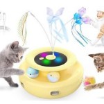 猫玩具厂家-三合一飞舞蝴蝶