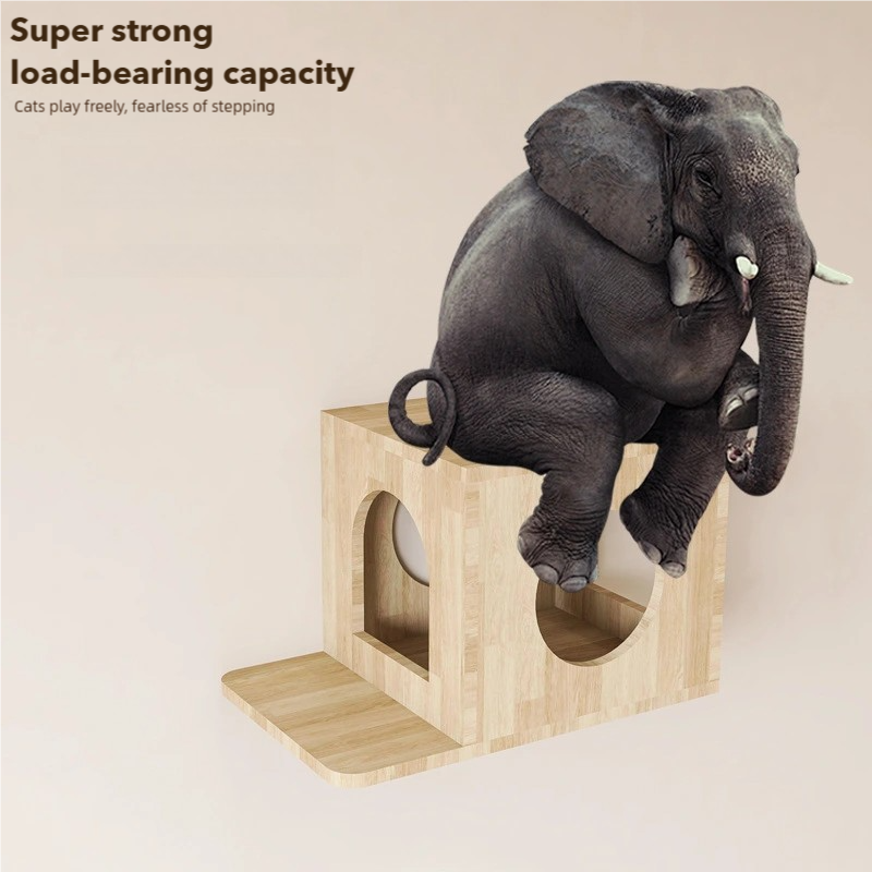 猫爬梯供应商-壁挂式猫窝DIY套装