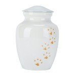 爪印宠物骨灰瓮厂家-航空铝纪念