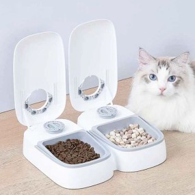 Automatic Dog Feeder Factory - Timed Dual Food Dispenser