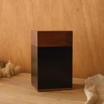 木质纪念骨灰瓮供应商-胡桃木人宠骨灰