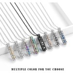 圆柱骨灰瓮项链生产商-骨灰火化珠宝