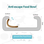 爬虫餐具套装生产商-防滑食碗藏身处
