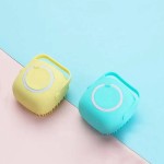 宠物沐浴刷生产商-硅胶带洗发水箱