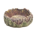 Reptile Water Dish Supplier - Realistic Log Design