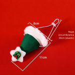 宠物圣诞服装厂家-针织围巾帽子套装