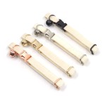 猫项圈生产商-天鹅绒雕刻金属扣