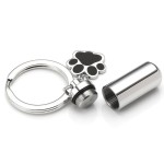 宠物骨灰钥匙扣生产商-不锈钢纪念珠宝