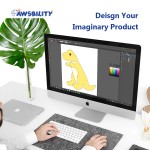 毛绒恐龙玩具厂家-可定制黄色恐龙内外翻转圣诞面料人偶