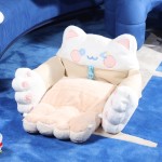 猫垫厂家-新款设计柔软舒适PP棉迷你沙发猫垫