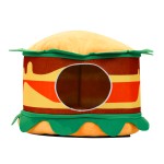 宠物床厂家-四季通用深睡猫床汉堡宠物小狗