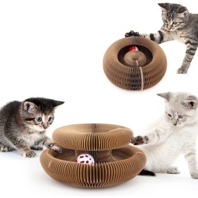 Cat Scratcher Factory - Manufacturer Wholesale Organ Deformable Foldable Interactive