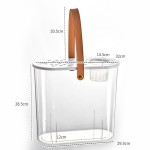 桌面鱼缸厂家-独特旋转360度玻璃方缸水族馆家居