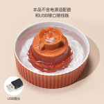 陶瓷宠物碗厂家-新款陶瓷设计狗水碗自动喂食器