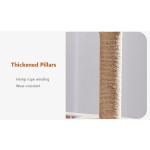 仙人掌爬架厂家-猫剑麻柱玩具爪跳台现代塔