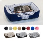 宠物屋厂家-2024新品创意大号可洗豪华猫床防水垫