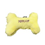 毛绒狗玩具厂家-热销彩色毛绒骨形咀嚼互动耐用