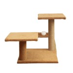 猫抓柱厂家-宠物爬架抓树带玩具室内猫屋