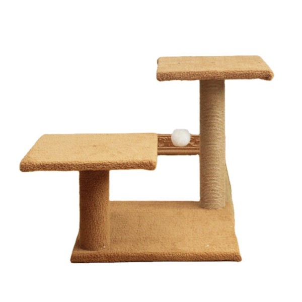 猫抓柱厂家-宠物爬架抓树带玩具室内猫屋