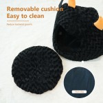 狗床厂家-可持续毛绒动物形狗床豪华便携沙发垫