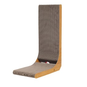 Triangular Cat Scratcher Factory - Indoor Cats Scratch Pad Cardboard with Ball Thickened