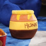 宠物床厂家-最优价格毛绒趣味蜜蜂蜜罐形毛绒猫窝洞穴