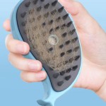 宠物美容梳厂家-促销3合1喷雾蒸汽美容按摩梳