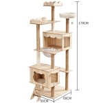 仙人掌爬架厂家-猫剑麻柱玩具爪跳台现代塔