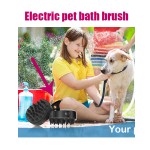 电动宠物刷厂家-2024新款3合1电动宠物喷雾刷防水