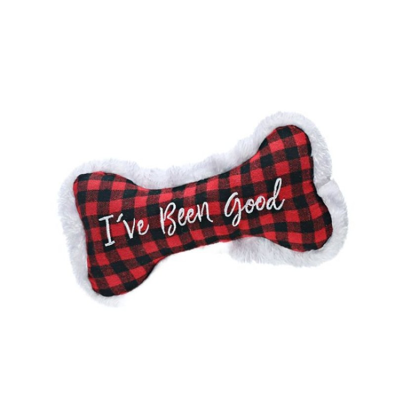 狗益智玩具厂家-蝴蝶结吱吱响益智毛绒皱纹绳嗅闻填充玩具