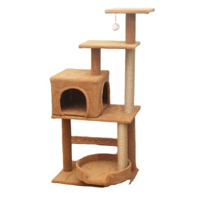 Wooden Cat House Manufacturer - Factory Hot Sale Large Wooden Cat House Multi Layer Climbing