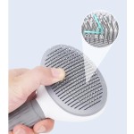 宠物清洁梳厂家-2024新款狗猫清洁美容梳自清洁工具