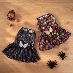 宠物万圣节服装厂家-蝙蝠南瓜裙狗服装衬衫派对猫裙
