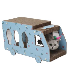 Cat Scratching Board Manufacturer - Customized Interactive Round Scratching Boards Folding