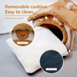 宠物床厂家-温暖舒适软床防滑底宠物屋洞穴