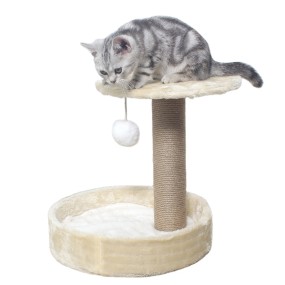 Cat Climbing Frame Supplier - Small Climbing Frame Scratch Board Double Jumping Platform