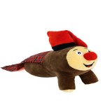 狗玩具厂家-时尚柔软可爱毛绒咀嚼发声磨牙清洁耐用