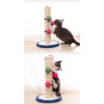 多层猫树厂家-批发多层公寓带抓柱法兰绒