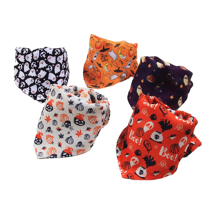 Pet Bandanas Supplier - Fashion Print 4 Pack Tie