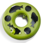 猫玩具厂家-PP鱼玩盘铃铛