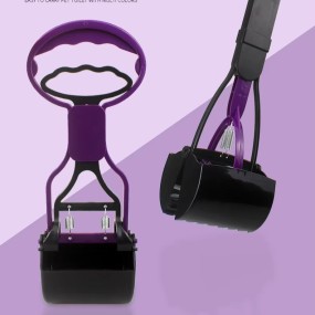 Pet Poop Scooper Supplier - Long Handle Bag Attachment