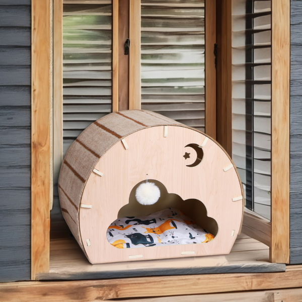 猫抓板供应商-独特大尺寸房屋