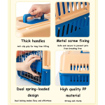 宠物旅行箱厂家-透气空气锁定笼